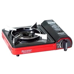 Orcamp Ck-505/Tekli Portatif Ocak Köşeli Kırmızı FM.02.00.0020 - 1