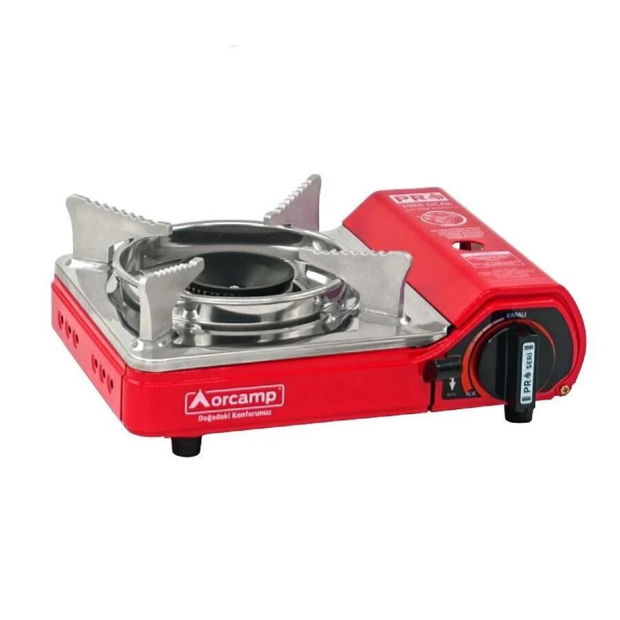 Orcamp Tekli Mini Portatif Ocak Kırmızı CK-506 - 1