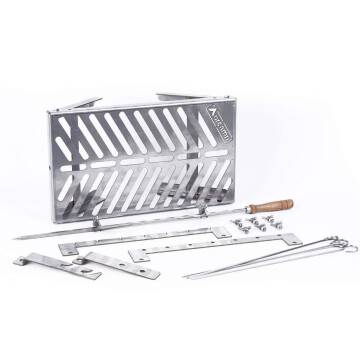 Orcamp Stovo Ateş Üstü Izgara Şiş Piliç Çevirme Aparatlı G-388 - 3