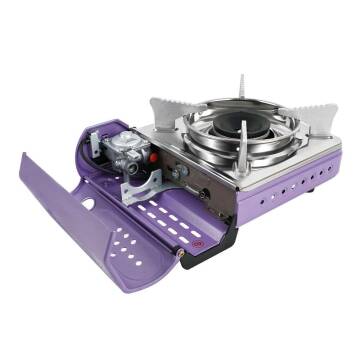 Orcamp Tekli Mini Portatif Ocak Mor CK-506 - 3