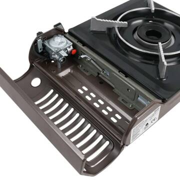 Orcamp Tekli Portatif Ocak Gaz Stop Emniyetli Gri CK-505 - 3