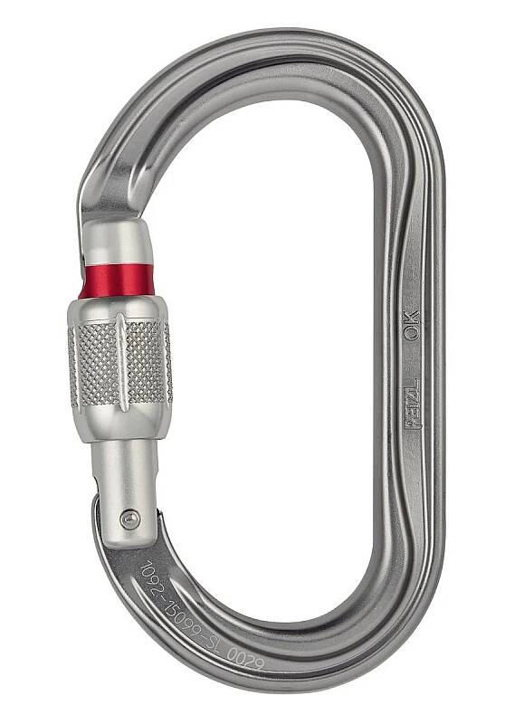 PETZL OK Screw-Lock Alu. Karabina - 1