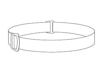 Petzl Tikka,Tikkina ve Actik İçin Reflektif Kafa Bandı E072BA00