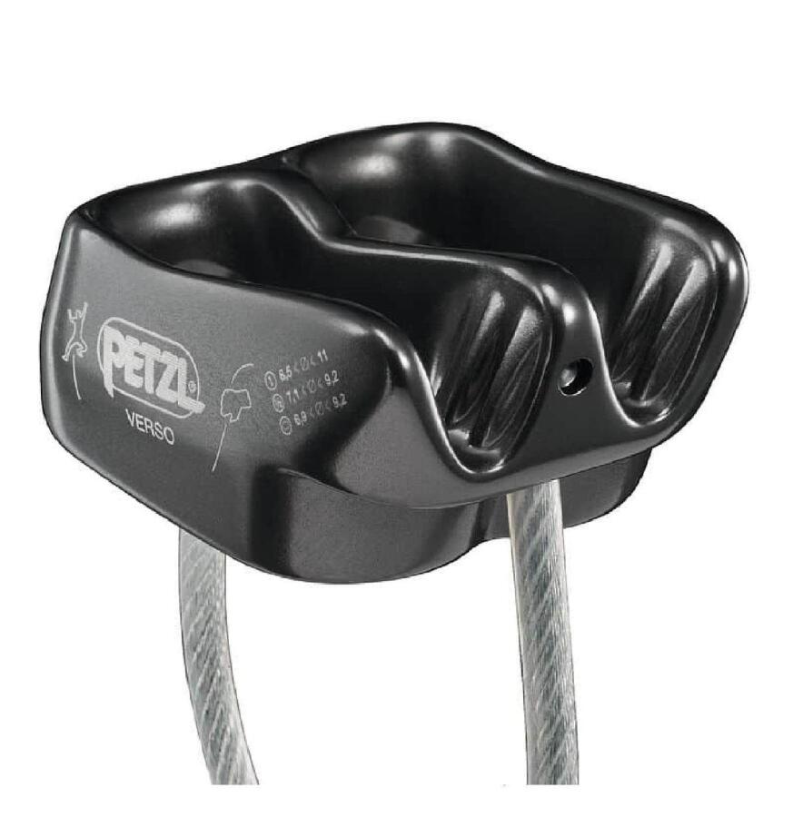 Petzl Verso İniş Emniyet Aleti Gri D019AA00 - 1