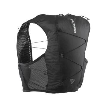 Salomon Active Skin 8 No Flasks Unisex Siyah Koşu Çantası LC2205100 - 2