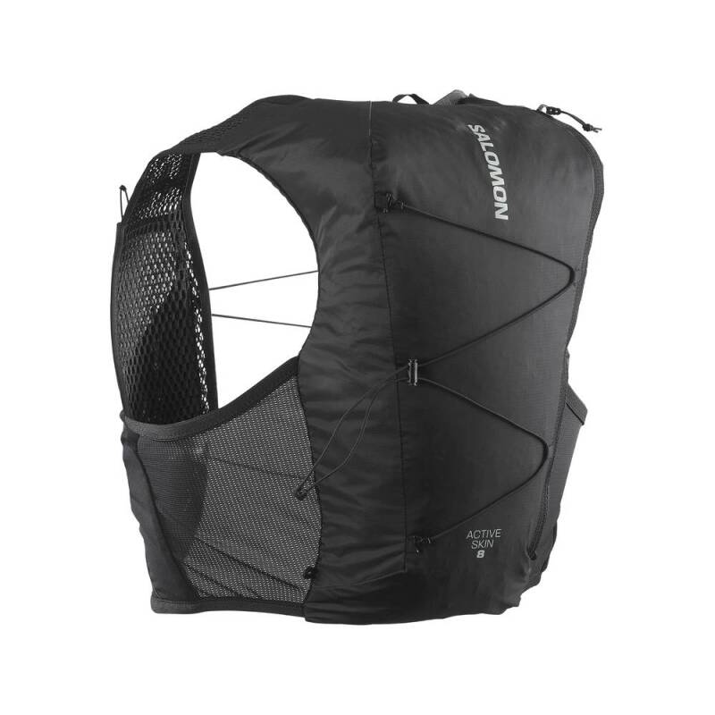 Salomon Active Skin 8 No Flasks Unisex Siyah Koşu Çantası LC2205100 - 2