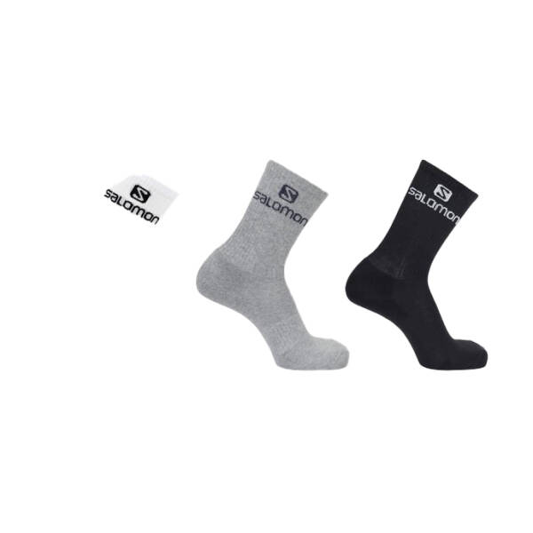 Salomon Everyday Crew 3-Pack Unisex Çorap LC1445300 - 1
