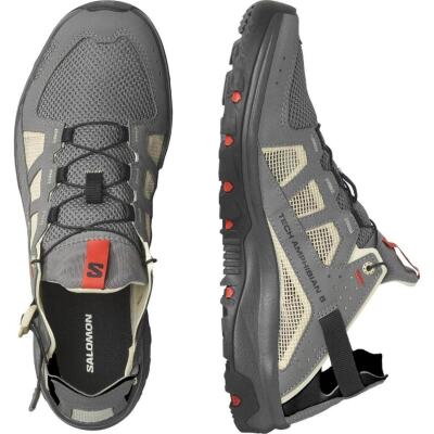 Salomon Techamphibian 5 Sandalet Tipi Kaymaz Erkek Ayakkabı L47114900 - 5