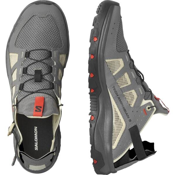 Salomon Techamphibian 5 Sandalet Tipi Kaymaz Erkek Ayakkabı L47114900 - 5