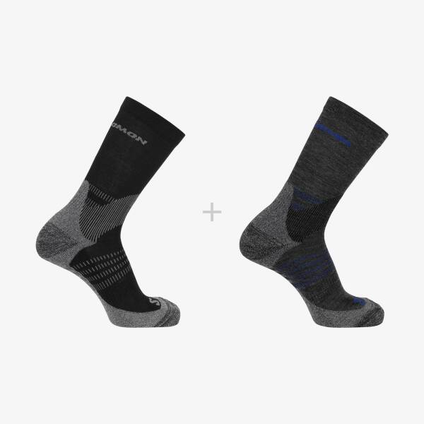 Salomon X Ultra Access Crew 2-Pack Çorap LC2083200 - 1