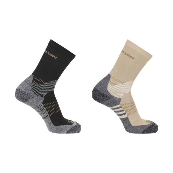 Salomon X Ultra Access Crew 2-Pack R+L Unisex Çorap LC2256800 - 1