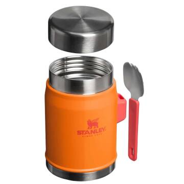 Stanley The Legendary Food Jar + Spork 0.4L Goldenrod Coral 10-09382-114 - 3