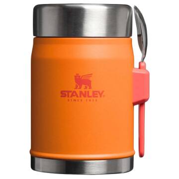 Stanley The Legendary Food Jar + Spork 0.4L Goldenrod Coral 10-09382-114 - STANLEY