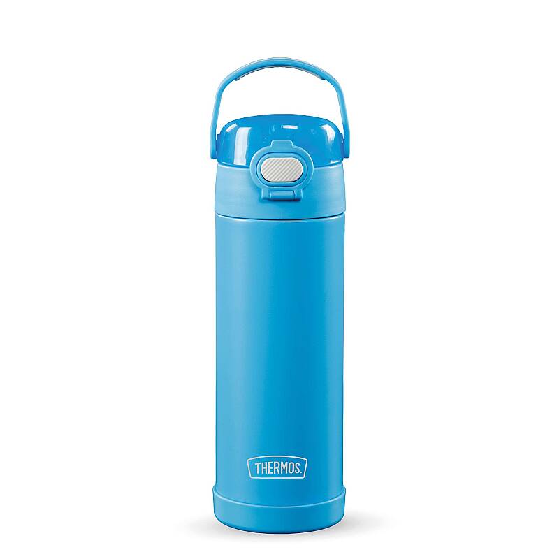 Thermos F422 Funtainer Çocuk Pipetli Termos 0,47L Electric Blue 024331 - 1