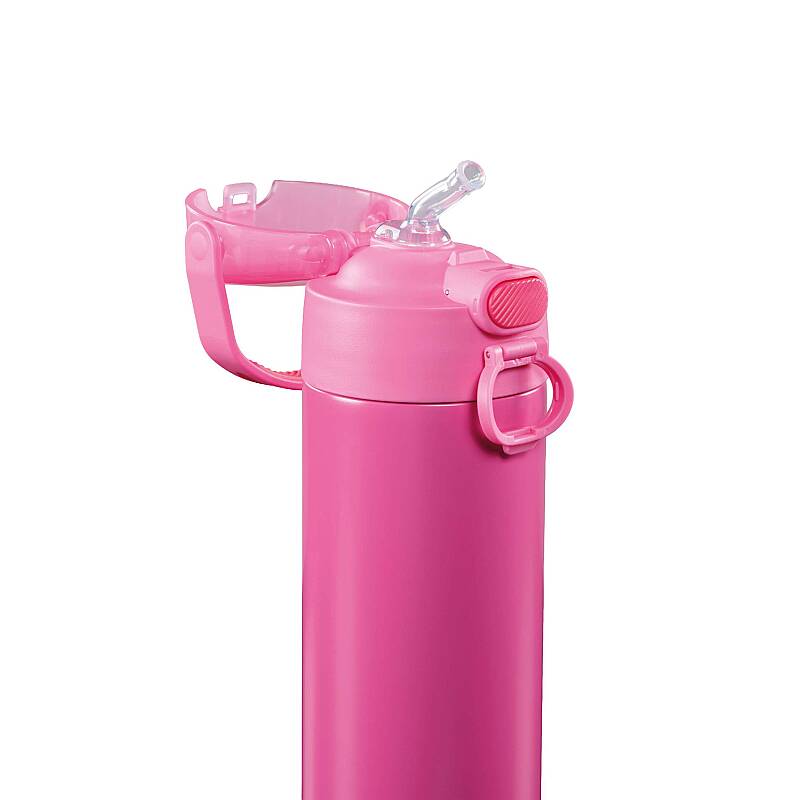 Thermos F422 Funtainer Çocuk Pipetli Termos 0,47L Neon Pink 024352 - 2