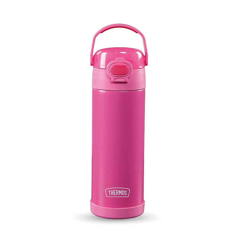 Thermos F422 Funtainer Çocuk Pipetli Termos 0,47L Neon Pink 024352 - 1