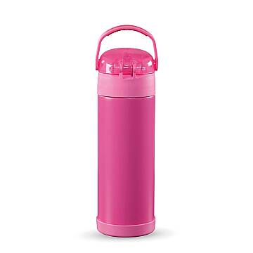 Thermos F422 Funtainer Çocuk Pipetli Termos 0,47L Neon Pink 024352 - 5