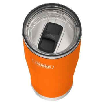 Thermos Icon IS115 0,53L Slide Lock Mug Orange w/Straw 023014 - 6