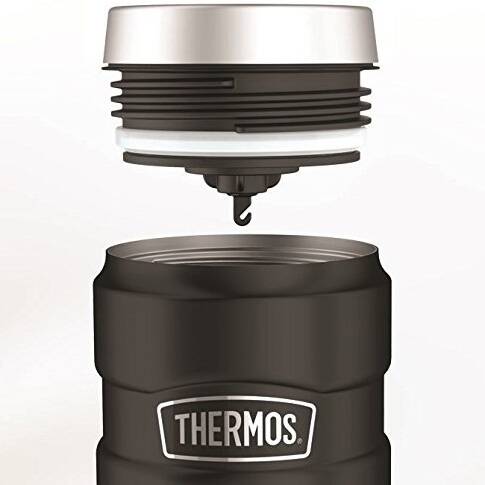 Thermos SK1005 Çelik Mug Termos 470ml. Mat Siyah 191133 - 6