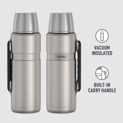 Thermos SK2010 Stainless King Large Matte Stainless Steel 1.2 lt. 163963-AK - 3