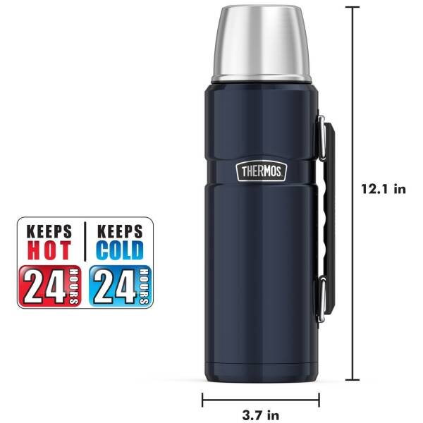 Thermos SK2020 Stainless King X Large 2 Lt Midnight Blue 190436 - 5