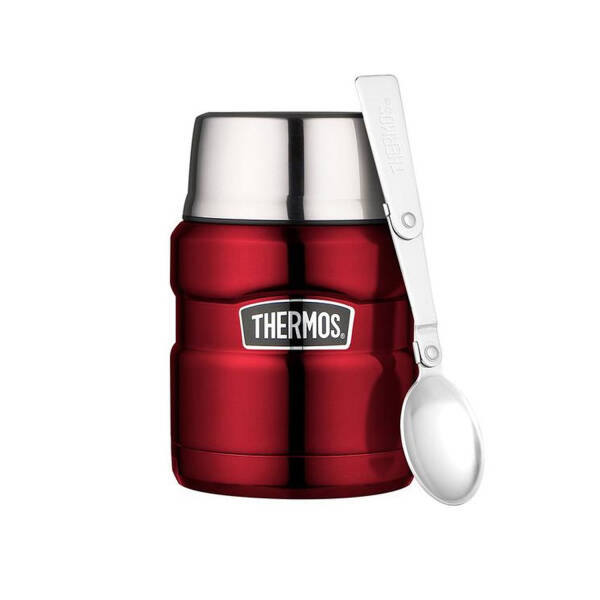 Thermos SK3000 Stainless King Yemek Termosu 0,47L Cranberry 184807 - 1