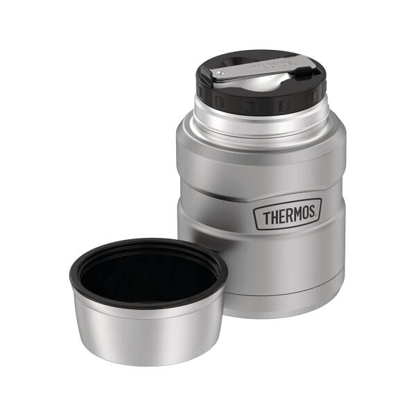Thermos SK3000 Stainless King Yemek Termosu 0,47L Matte Stainless Steel 101311 - 3