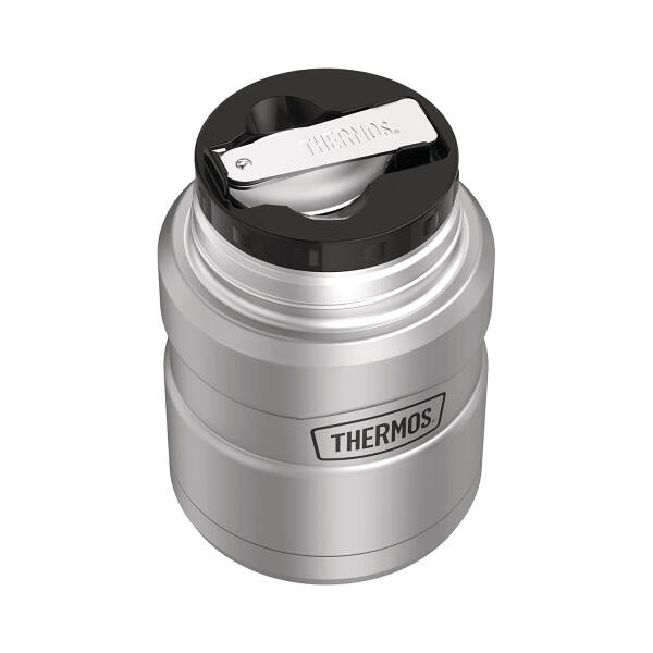 Thermos SK3000 Stainless King Yemek Termosu 0,47L Matte Stainless Steel 101311 - 5