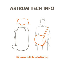 Vaude Astrum EVO 55+10L Kadın Trekking Sırt Çantası 15948 - 2
