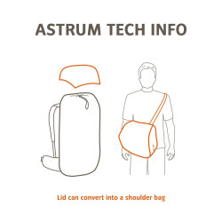 Vaude Astrum EVO 60+10L Trekking Sırt Çantası 15949-010 - 6