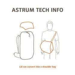 Vaude Astrum EVO 60+10L Trekking Sırt Çantası 15949 - 2