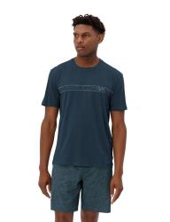 Vaude Cyclist V Bisiklet Yaka Erkek T-Shirt 42125 - 1