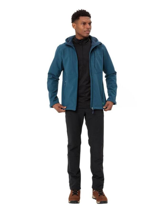 Vaude Cyclone Kapüşonlu Softshell Erkek Ceket 46387 - 7