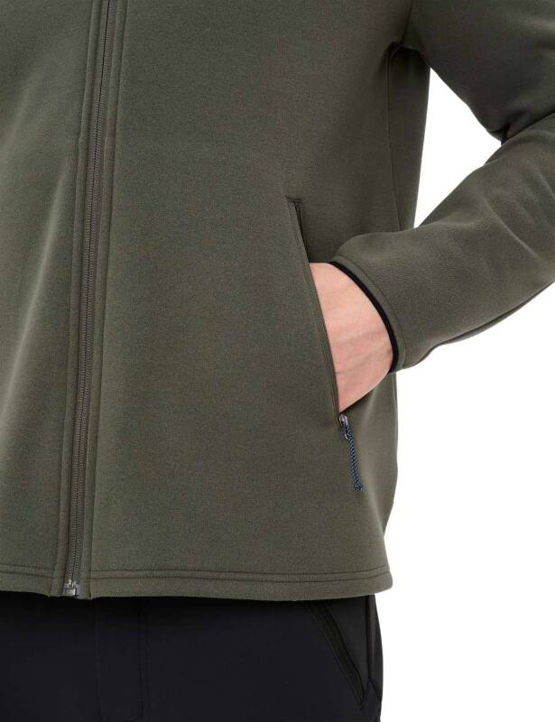 Vaude Idris Fleece Fermuarlı Erkek Hoodie 47980 - 5