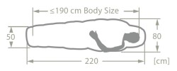Vaude Sioux 100 II SYN +3 Sentetik Uyku Tulumu 45760 - 4