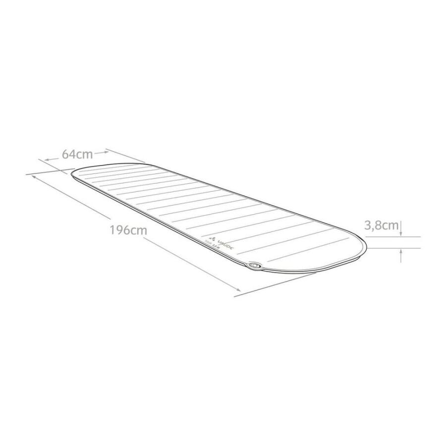 Vaude Tour 3.8L Şişme Mat 12819 - 3