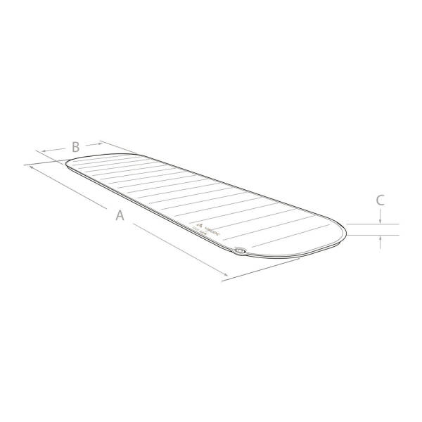 Vaude Tour 3.8M Sişme Mat 12810 - 2