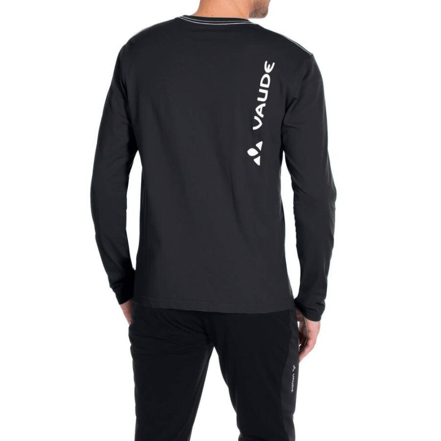 Vaude Uzun Kollu Logolu Erkek Sweatshirt 06454-010 - 3
