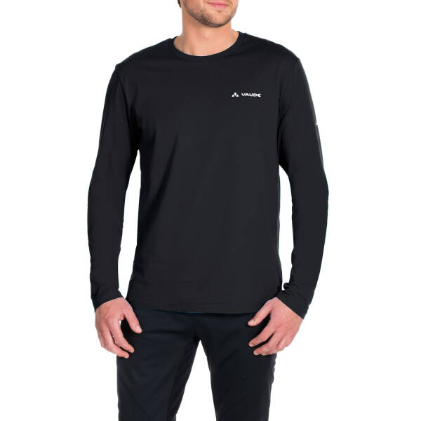 Vaude Uzun Kollu Logolu Erkek Sweatshirt 06454-010 - 2