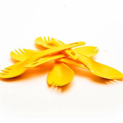 Wildo Spork Tek Renk 6lı Çatal Kaşık Set 63133 - WILDO