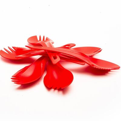 Wildo Spork Tek Renk 6lı Çatal Kaşık Set 63153 - WILDO