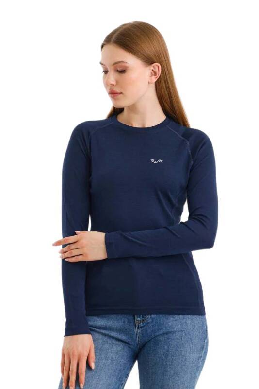 Woolona Alize Uzun Kollu Kadın Sweatshirt - 1