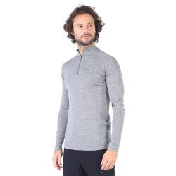 Woolona Astro Uzun Kollu Yarım Fermuarlı Yün Termal İçlik - 1