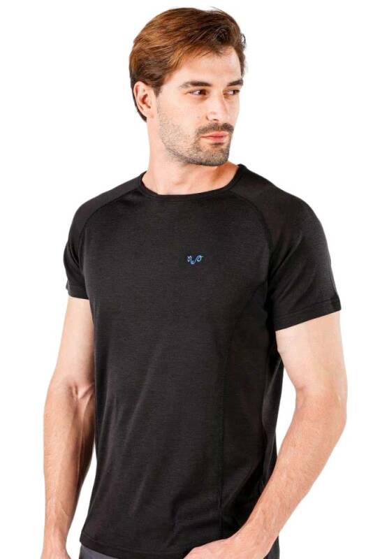 Woolona Berg %100 Merinos Yünü Erkek Kısa Kollu Termal İçlik - 2