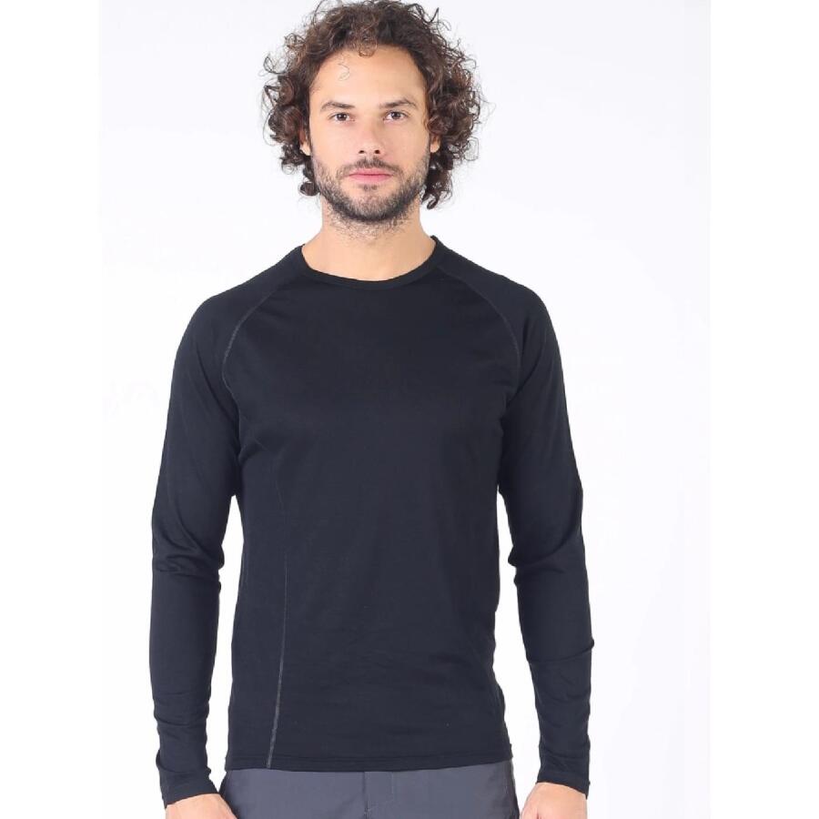 Woolona Eris Uzun Kollu Yün Erkek Termal İçlik - 1