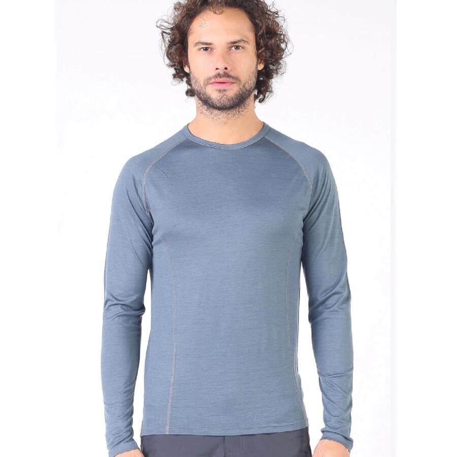 Woolona Eris Uzun Kollu Yün Erkek Termal İçlik - 1