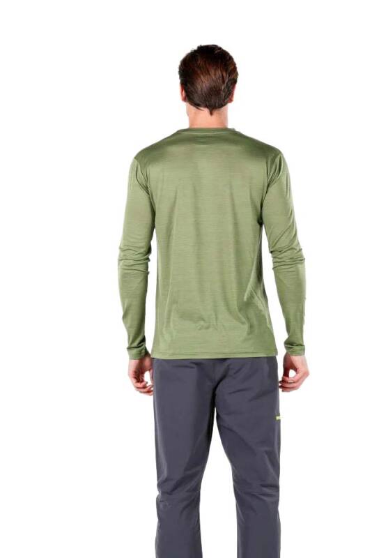 Woolona Eris Uzun Kollu Yün Erkek Termal İçlik - 3