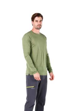 Woolona Eris Uzun Kollu Yün Erkek Termal İçlik - 4