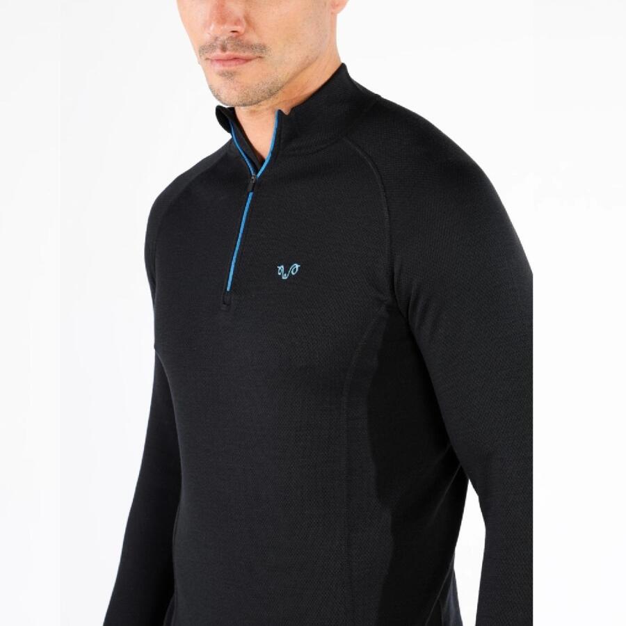 Woolona Halldor Yarım Fermuar Yün Erkek Sweatshirt - 2