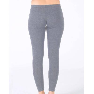 Woolona Norte Long Bottom Kadın Spor Tayt - GRY - 2